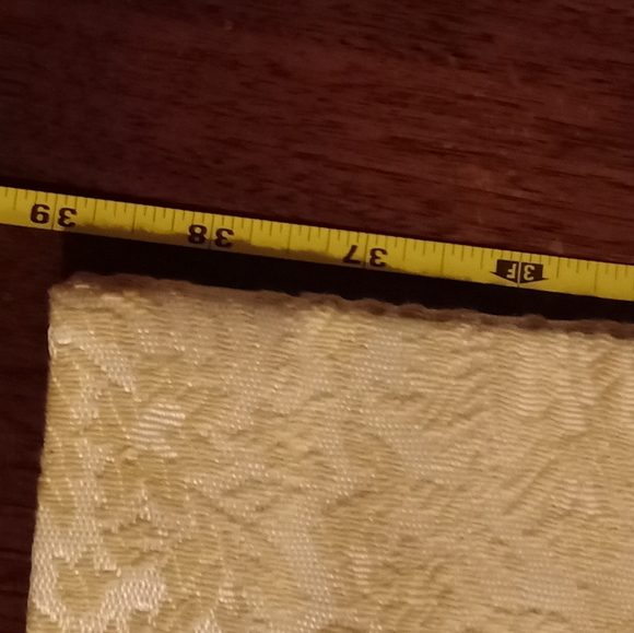 Rare Vintage 60s Permanent Press Pinch Pleated Yellow Winter Drapery - Picture 10 of 13